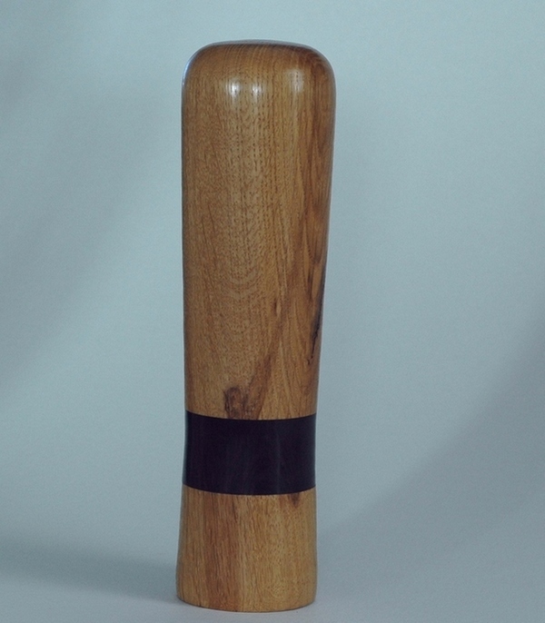 Burr Oak & Ebony Peppermill